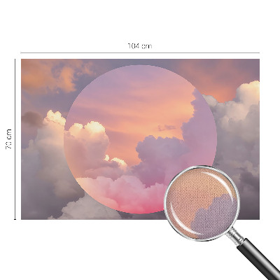 Hochwertige Bildtapete Ätherische Wolken