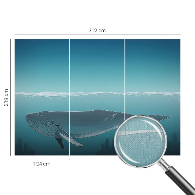 Selbstklebende Fototapete für die Wand Wasserharmonie