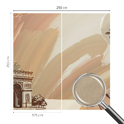 Selbstklebende Fototapete für die Wand Exotische Reise