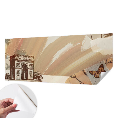 Selbstklebende Fototapete für die Wand Exotische Reise