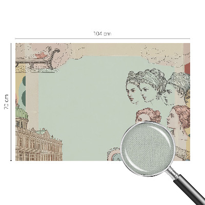 3D-Fototapete Klassische Collage