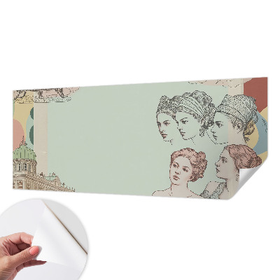 3D-Fototapete Klassische Collage