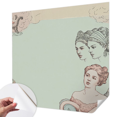 3D-Fototapete Klassische Collage