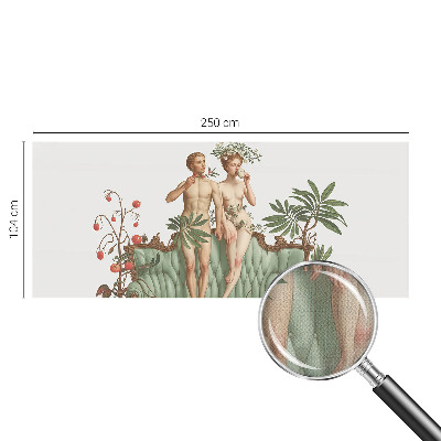 Vintage tapete Geheimnisvolle Eleganz