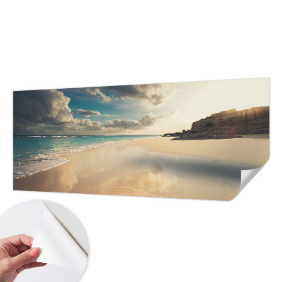 Moderne Fototapete nach Maß Sonnenküste