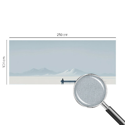 Motivtapete fürs Wohnzimmer Minimalistische Landschaft
