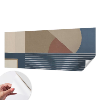 Selbstklebende Fototapete fürs Wohnzimmer Harmonische Geometrie