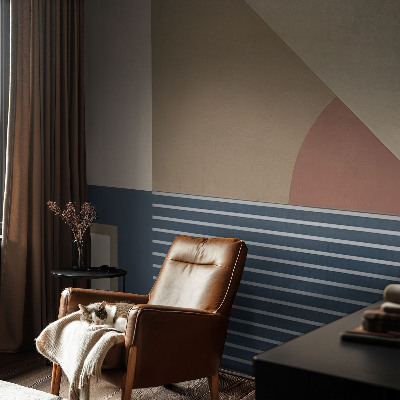 Selbstklebende Fototapete fürs Wohnzimmer Harmonische Geometrie