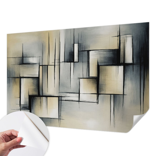 Hochwertige Bildtapete Abstrakte Geometrie