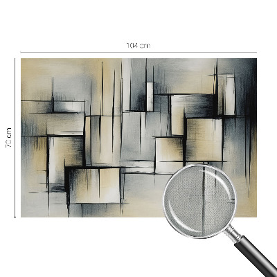 Hochwertige Bildtapete Abstrakte Geometrie