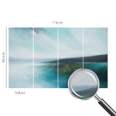 3D-Fototapete Wasserharmonie