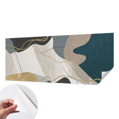 Motivtapete fürs Wohnzimmer Abstrakte Formen