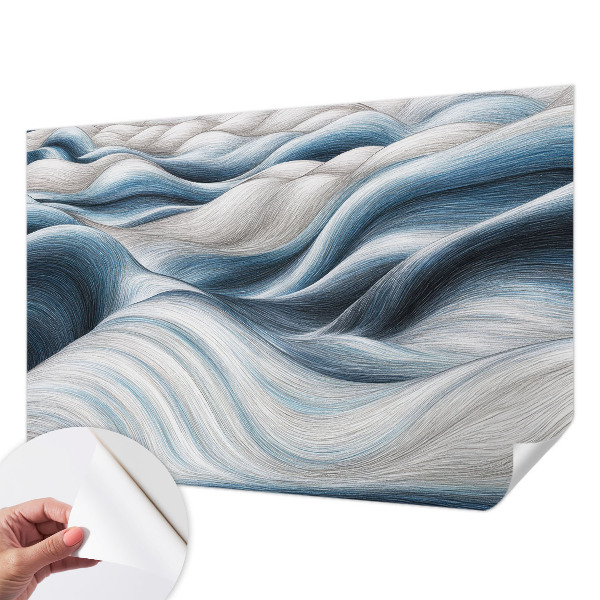 Fototapete in 3D-Optik Sanfte Wellen