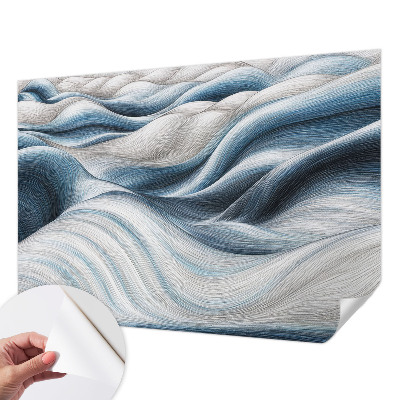 Fototapete in 3D-Optik Sanfte Wellen