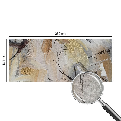 Selbstklebende Fototapete fürs Wohnzimmer Abstrakte Komposition