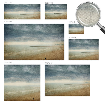 Selbstklebende Fototapete fürs Kinderzimmer Nostalgische Landschaft