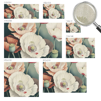 3D-Fototapete Blumenschönheit