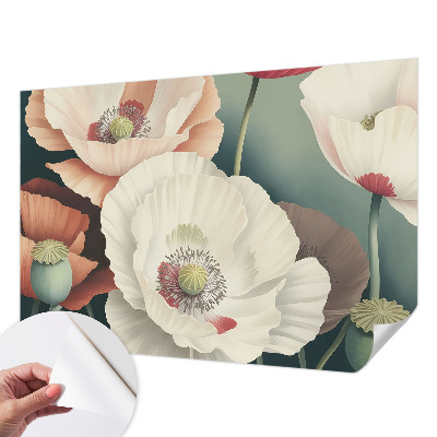 3D-Fototapete Blumenschönheit