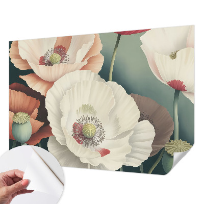 3D-Fototapete Blumenschönheit