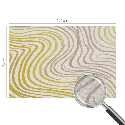 3D-Fototapete fürs Wohnzimmer Flüssige Eleganz