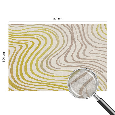 3D-Fototapete fürs Wohnzimmer Flüssige Eleganz