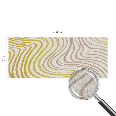 3D-Fototapete fürs Wohnzimmer Flüssige Eleganz