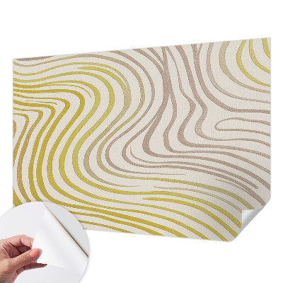 3D-Fototapete fürs Wohnzimmer Flüssige Eleganz