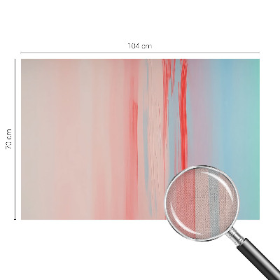 Selbstklebende Fototapete Farben der Harmonie