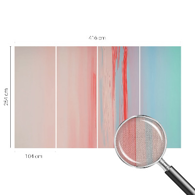 Selbstklebende Fototapete Farben der Harmonie