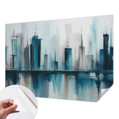 Selbstklebende Fototapete fürs Schlafzimmer Stadtlandschaften