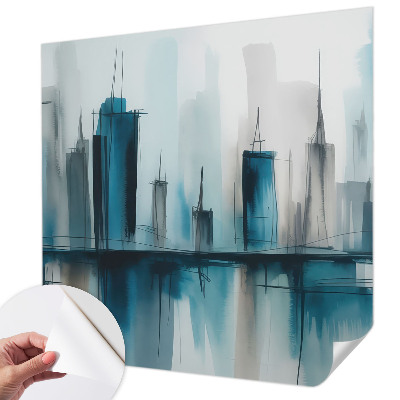 Selbstklebende Fototapete fürs Schlafzimmer Stadtlandschaften