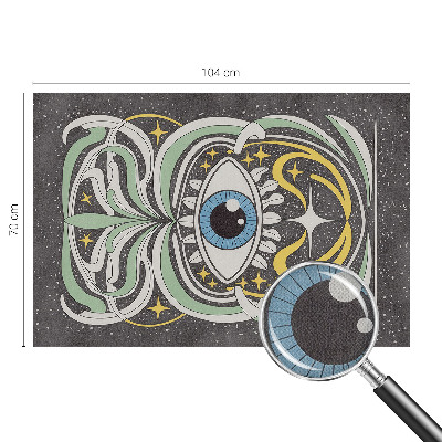 Motivtapete nach Maß Symmetrisches Auge