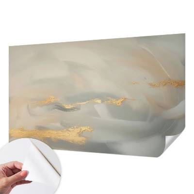 3D-Fototapete Sanfte Streifen