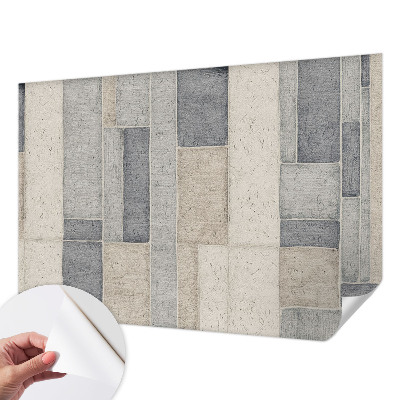Fototapete in 3D-Optik Geometrisches Mosaik