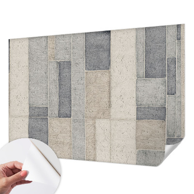Fototapete in 3D-Optik Geometrisches Mosaik