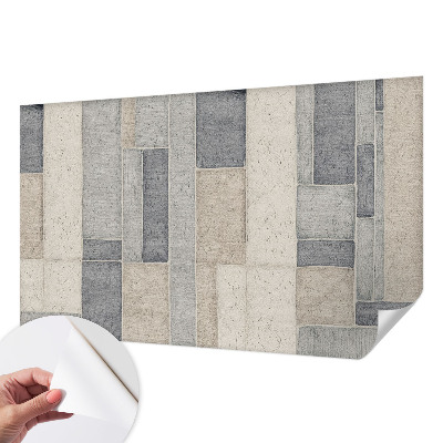 Fototapete in 3D-Optik Geometrisches Mosaik