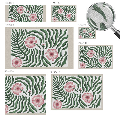 3D-Fototapete fürs Schlafzimmer Blütenblätter