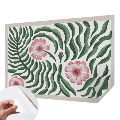 3D-Fototapete fürs Schlafzimmer Blütenblätter