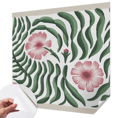 3D-Fototapete fürs Schlafzimmer Blütenblätter