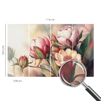 Motivtapete fürs Wohnzimmer Ein Blumenstrauß