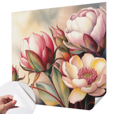 Motivtapete fürs Wohnzimmer Ein Blumenstrauß