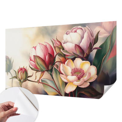 Motivtapete fürs Wohnzimmer Ein Blumenstrauß