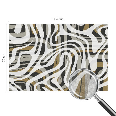 3D-Fototapete fürs Wohnzimmer Abstrakte Linien