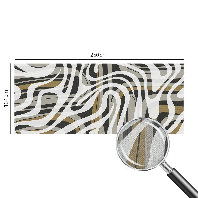 3D-Fototapete fürs Wohnzimmer Abstrakte Linien