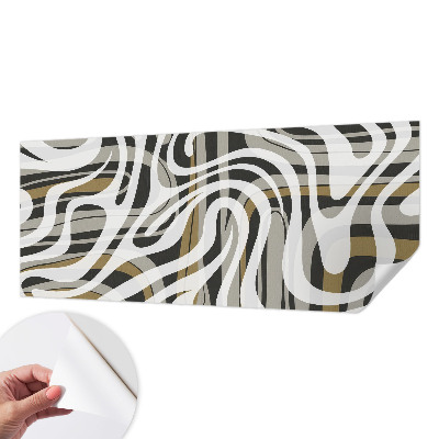 3D-Fototapete fürs Wohnzimmer Abstrakte Linien