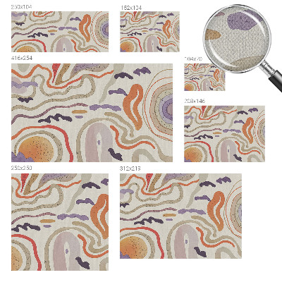 Hochwertige Bildtapete Abstrakte Muster