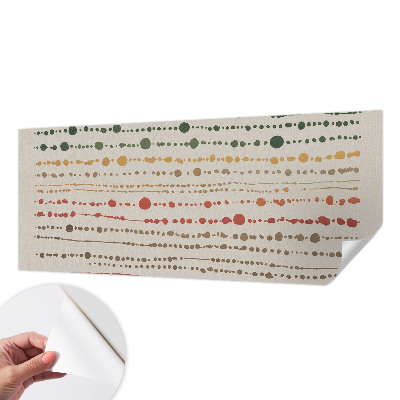 Selbstklebende Fototapete für die Wand Bunte Punkte