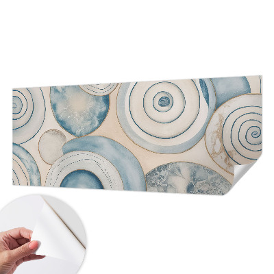 3D-Fototapete fürs Wohnzimmer Spiralwirbel