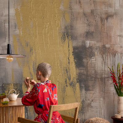 3D-Fototapete fürs Schlafzimmer Abstrakte Vision