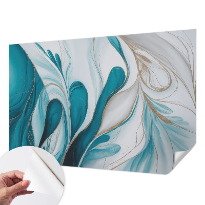 Selbstklebende Fototapete fürs Wohnzimmer Fluidmuster